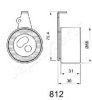 JAPANPARTS BE-812 Tensioner, timing belt